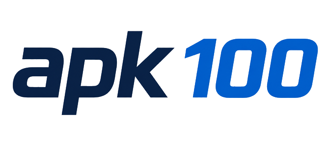 apk 100 লোগো
